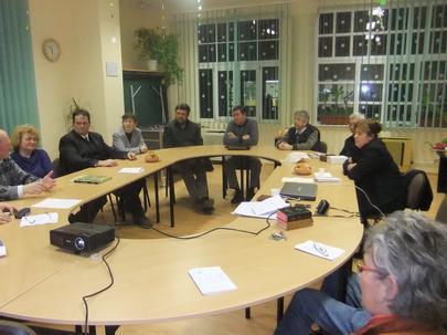 Mitglieder des Sankt Stephanus Diakonatskreises besuchen die Drogenberatungsstelle