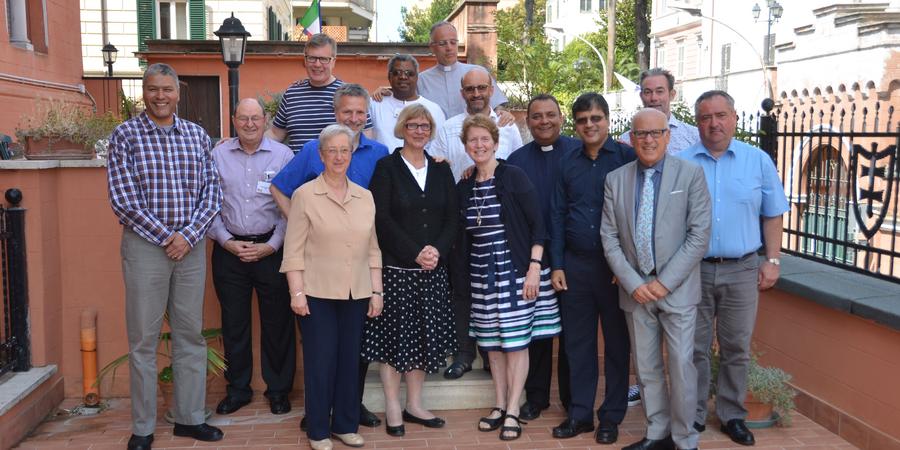 Greg Granie, South Africa; Gerald DuPont, USA; Montserrat Martinez, Spain; Klaus Kießling, Germany; Mark Woods, UK; Terttu Pohjolainen, Finland; Charles Dube, Simbabwe; Nelleke Wijngaards Serrarens, Netherlands; Martin Brunner-Artho, Switzerland; César Paula de Braga, CELAM/Colombia; Miguel Ángel Ortiz Corrales, Cuba; Gilbert de Lima, India; Enzo Petrolino, Italy; Stefan Sander, Germany; Ferenc Molnar, Hungary