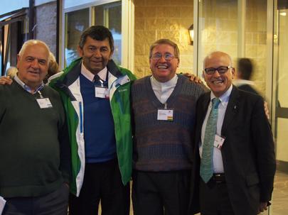 José Espinos, Argentina; Miguel Ángel Herrera Parra, Chile; Antonio Armando Villarreal, Bolivia; Enzo Petrolino, Italy