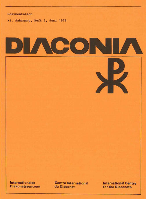 Cover Diaconia Christi #11/1976.2