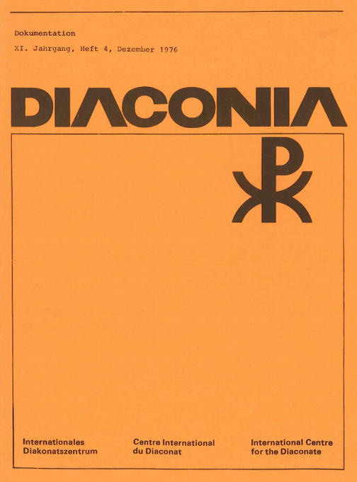 Cover Diaconia Christi #11/1976.4