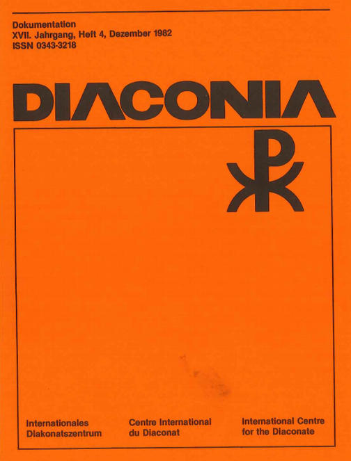 Cover Diaconia Christi #17/1982.4