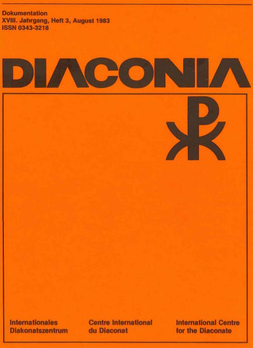 Cover Diaconia Christi #18/1983.3