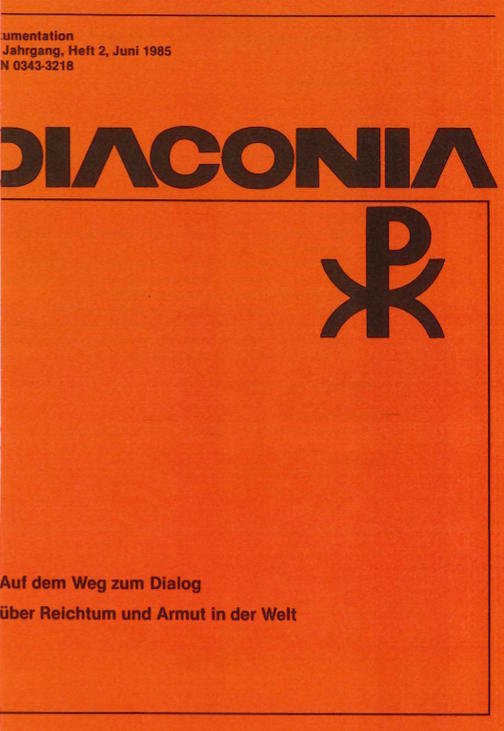 Cover Diaconia Christi #20/1985.2