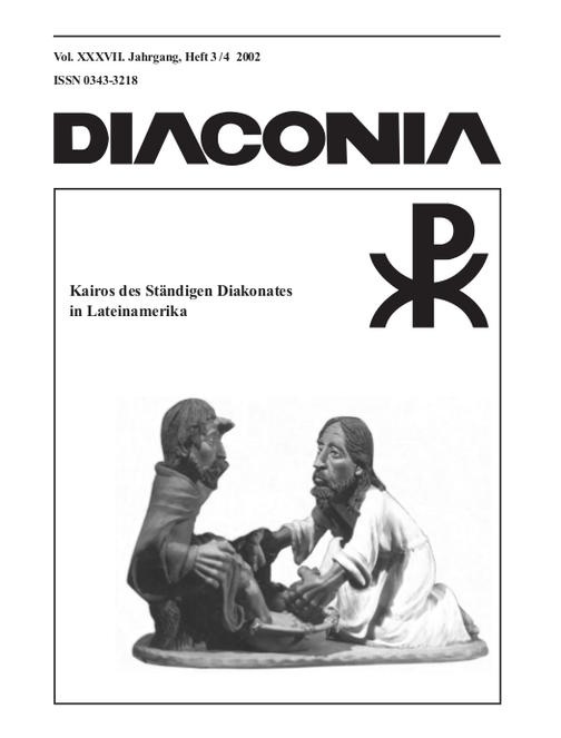 Cover Diaconia Christi #37/2002.3|4