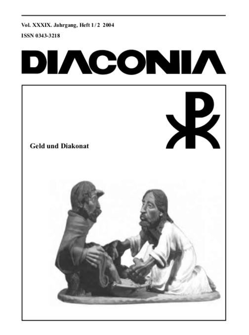 Cover Diaconia Christi #39/2004.1|2