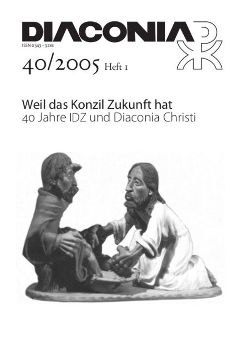 Cover Diaconia Christi #40/2005.1