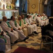 Cardinal Duka presiding over the Mass