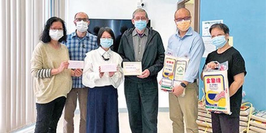 Distribución de alimentos básicos durante la pandemia
