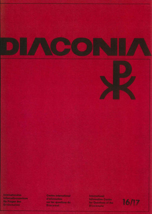 Cover Diaconia Christi #06/1971.16|17