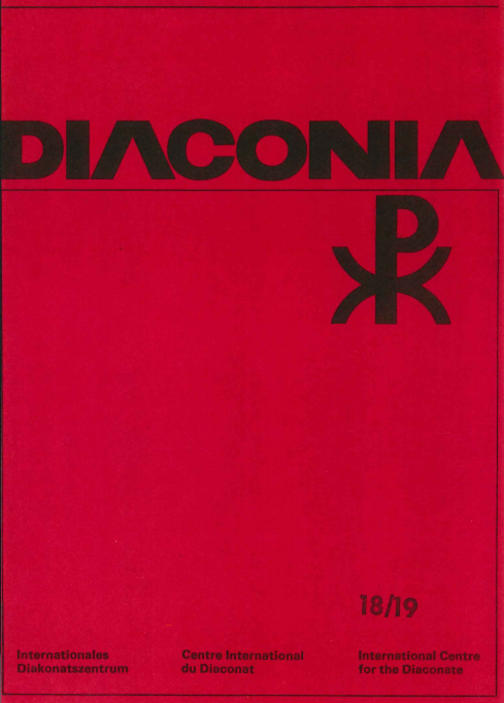 Cover Diaconia Christi #06/1971.18|19