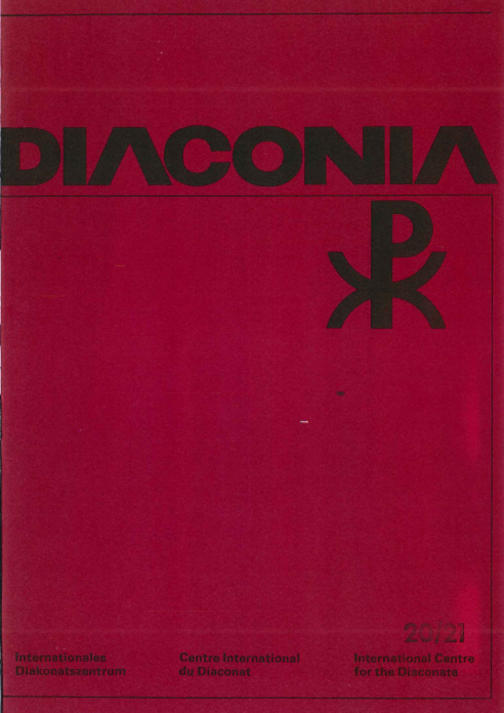 Cover Diaconia Christi #07/1972.20|21