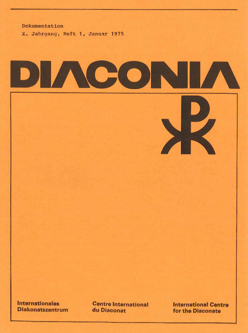 Cover Diaconia Christi #10/1975.1