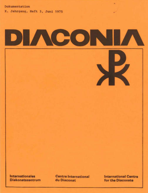 Cover Diaconia Christi #10/1975.3