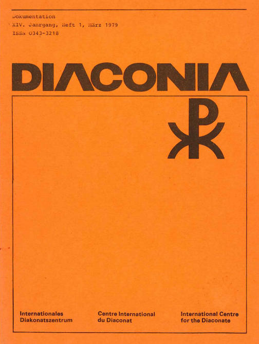 Cover Diaconia Christi #14/1979.1