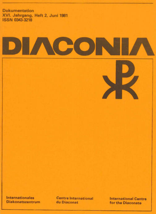 Cover Diaconia Christi #16/1981.2