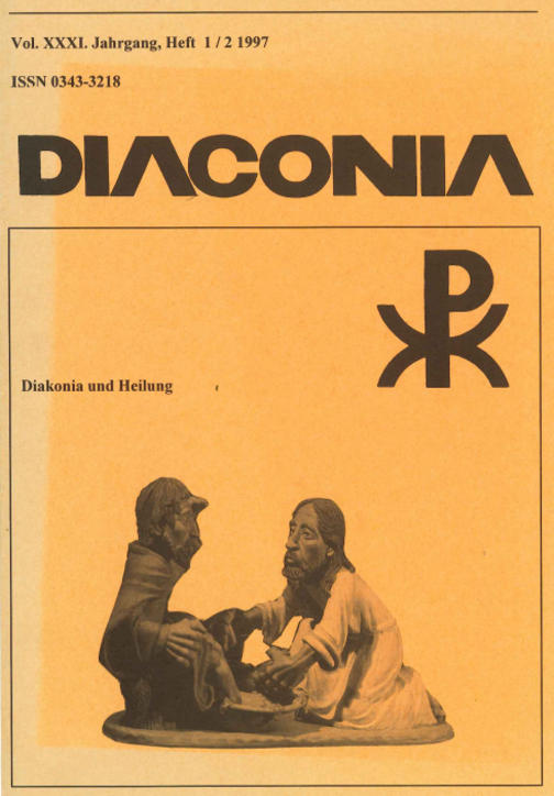 Cover Diaconia Christi #32/1997.1|2