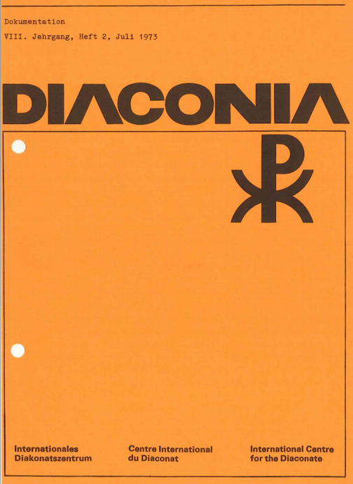 Cover Diaconia Christi Diaconia Christi