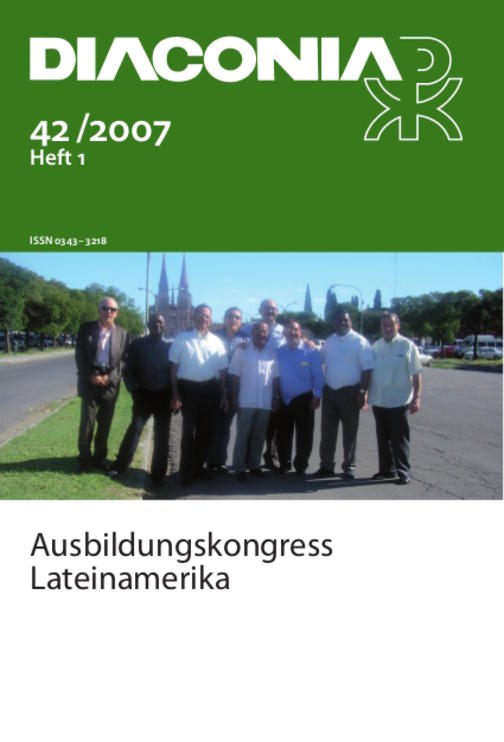 Cover Diaconia Christi #42/2007.1