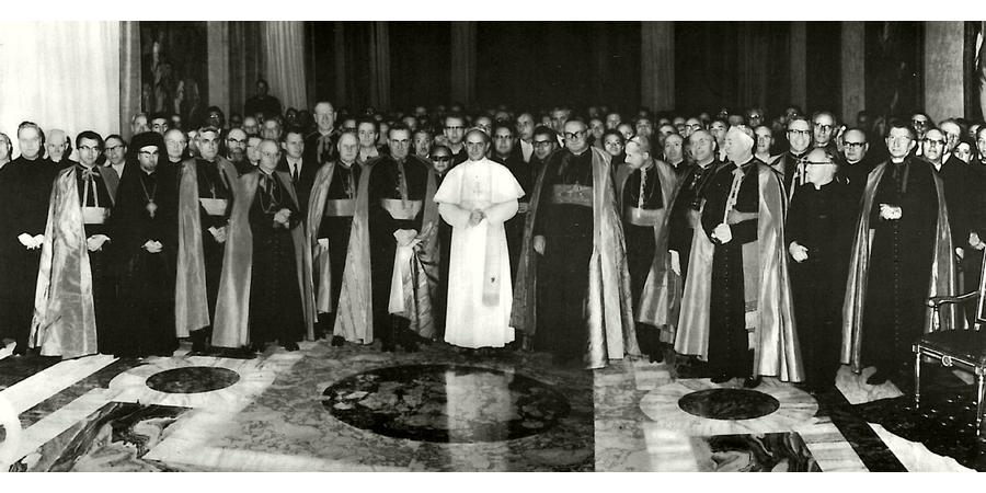Audience given to the Conference participants by Pope Paul VI