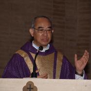Dominic Chan, Hong Kong, is preaching