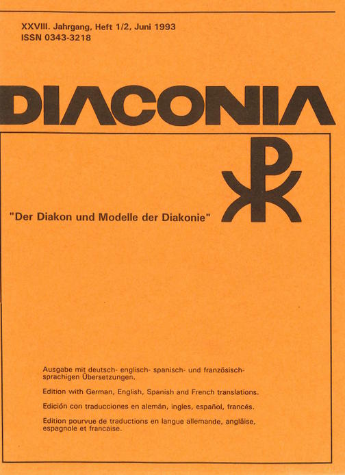 Cover Diaconia Christi Diaconia Christi [translations pending]